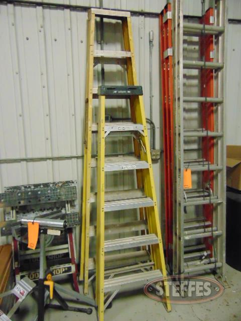 (2) fiberglass step ladders, 6-, _3.JPG